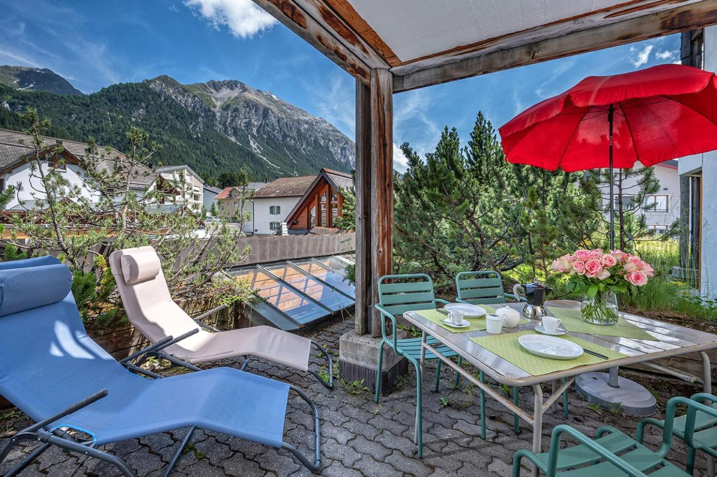 Schweizerhof Ferienwohnungen Lenzerheide 1 חדר תמונה